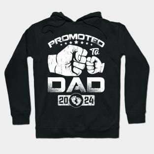 Promoted To Dad Est 2024 Father's Day Hoodie